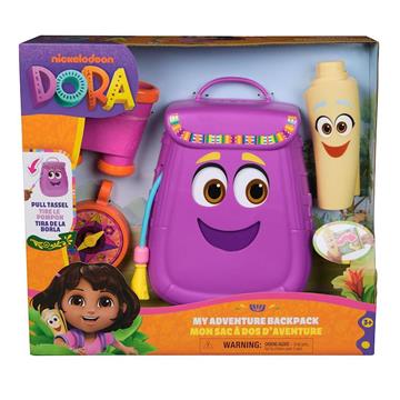 Imagen de Mochila de aventuras Dora La Exploradora. 30,48x32,99x8 cm.