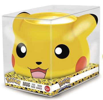 Imagen de Pikachu Taza Cerámica 3D 440 ML