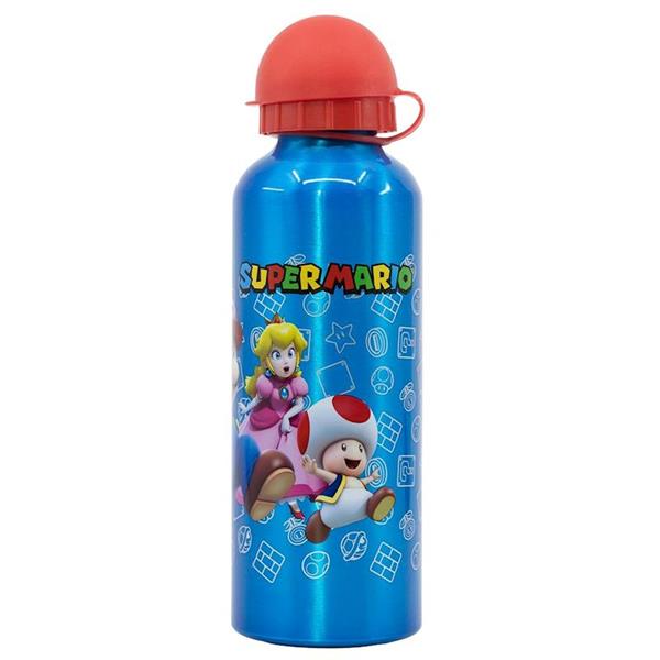 Imagen de Super Mario Botella Aluminio 530 ML