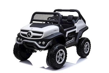 Imagen de Coche Mercedes Unimog Blanco Batería 12V