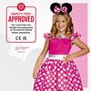 Imagen de Minnie Disfraz Rosa Niña Talla 5-6 años