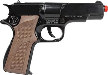 Imagen de Pistola metal policia 8 tiros 17x12 cm de Gonher