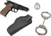 Imagen de Conjunto policía con pistola 8 tiros y complementos de Gonher