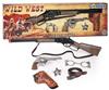 Imagen de Rifle Winschester con pistola y accesorios 8 tiros 77x23x5 cm Gonher