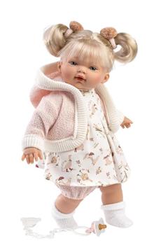 Imagen de Muñeca Llorona Roberta Con Chupete 33 Cm