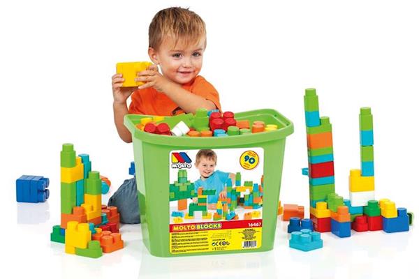 Imagen de Juego de construcción en caja 90 piezas Molto