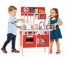 Imagen de Cocina Madera De Juguete Roja