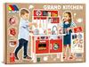 Imagen de Cocina Madera De Juguete Roja