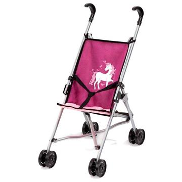 Imagen de Sillita Paseo Muñeca Pleglable Unicornio
