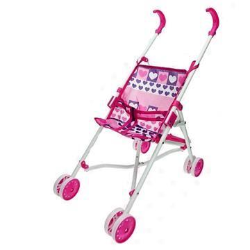Imagen de Sillita Paseo Muñeca Pleglable Rosa