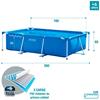 Imagen de Piscina Desmontable Rectangular 260x160x65cm