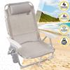 Imagen de Aktive Beach Silla Baja Playa Con Cojín Gris