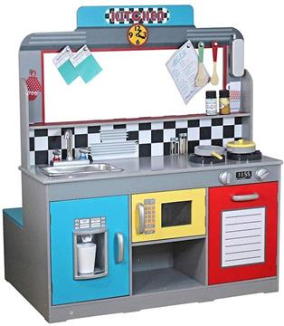 Imagen de Cocina De Juguete Retro De Madera 