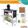 Imagen de Supermercado Juguete Madera con Accesorios 48x30x70 cm Woomax
