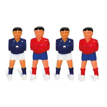 Imagen de Set 22 Jugadores de Futbolín España Francia