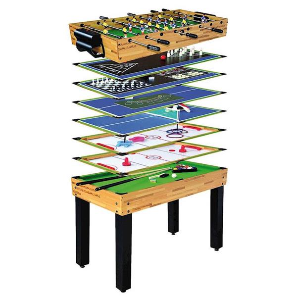 Imagen de Mesa Multijuegos Madera 12 En 1 Ociotrends