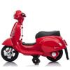 Imagen de Moto Mini Vespa Roja Batería