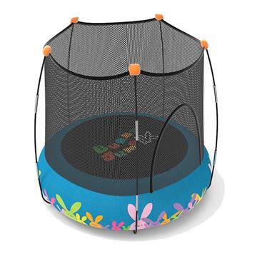 Imagen de Trampolín Hinchable Con Red Azul