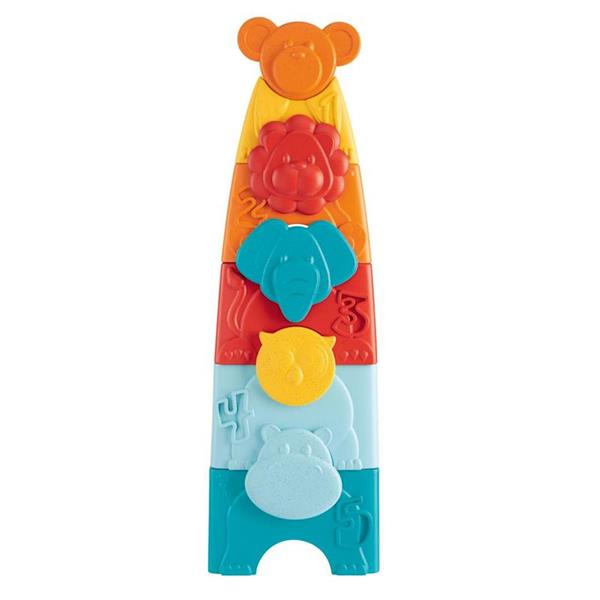 Imagen de Torre Apilable 2 en 1 Animalitos ECO