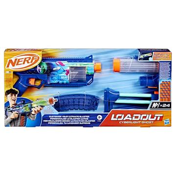 Imagen de Pistola Nerf Load Out Cyberlight Ghost
