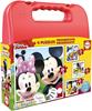 Imagen de 4 Puzzles progresivos Mickey Mouse de Educa