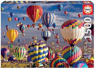 Imagen de Puzzle 1500 Globos Aerostáticos Educa