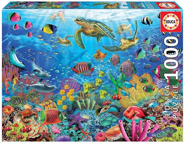 Imagen de Puzzle Tortugas Paraiso 1000 Piezas