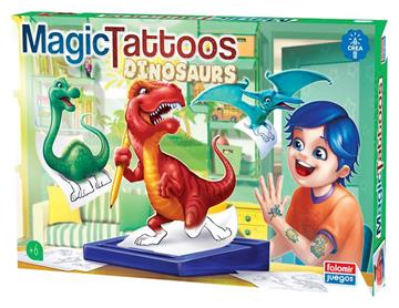 Imagen de Tatuajes Mágicos Dinosaurios
