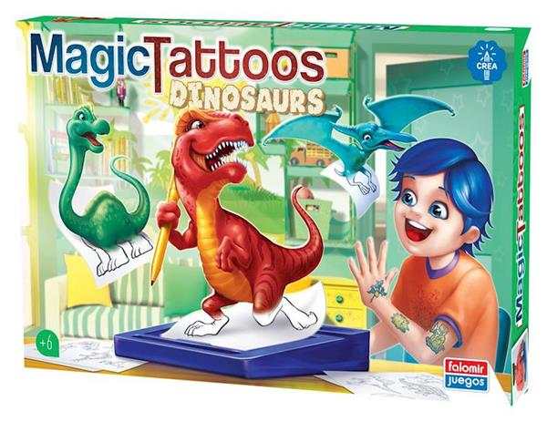 Imagen de Tatuajes Mágicos Dinosaurios