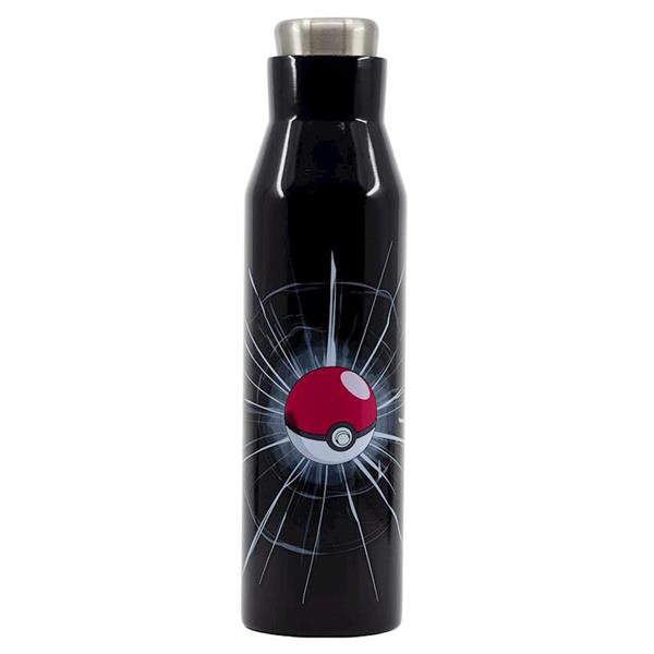 Imagen de Botella Termo Acero Inoxidable 580ml Pokemon