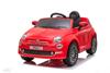 Imagen de Coche Fiat 500 Rojo De Batería 12V