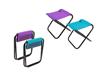 Imagen de Taburete Plegable Acero Polyester