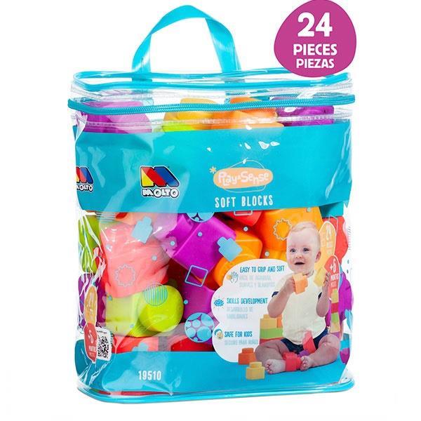 Imagen de Juego Construcción Bolsa 24 Piezas Molto