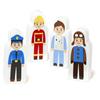 Imagen de Pack 4 Vehículos De Madera