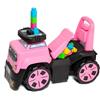 Imagen de Correpasillos SUV 3 en 1 Rosa con Juego de Bloques 