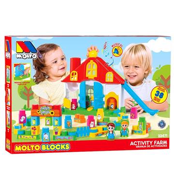 Imagen de Granja Actividades Blocks Molto