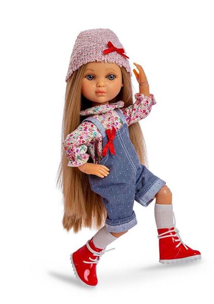 Imagen de Muñeca Eva Articulada Peto Vaquero