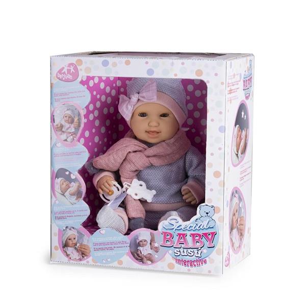 Imagen de Muñeco Baby Susu Pijama Gris