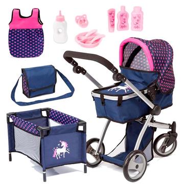 Imagen de Mega Set Carrito Muñeca Combi