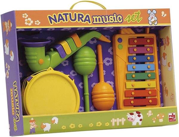 Imagen de Set Xilófono Tambor Saxofón y Maracas Reig