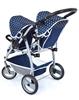 Imagen de Silla Paseo Muñeca Gemelar Azul