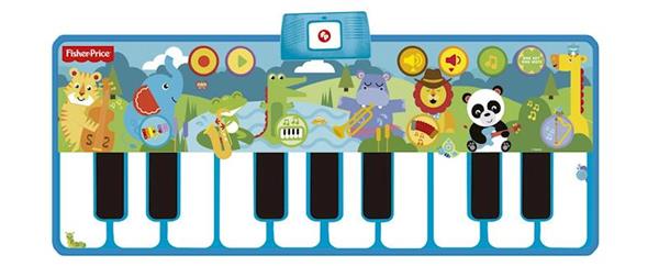 Imagen de Teclado Con Pedal Rain Forest Fisher Price