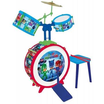 Imagen de Bateria con banqueta Pj Masks de Reig.