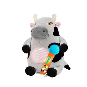 Imagen de Amplificador peluche con micro y cable La Granja de Zenon,  Vaca Lola