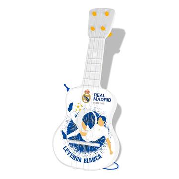 Imagen de Guitarra con 4 Cuerdas en estuche Real Madrid