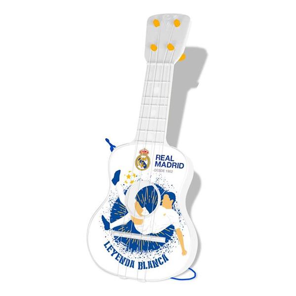 Imagen de Guitarra con 4 Cuerdas en estuche Real Madrid