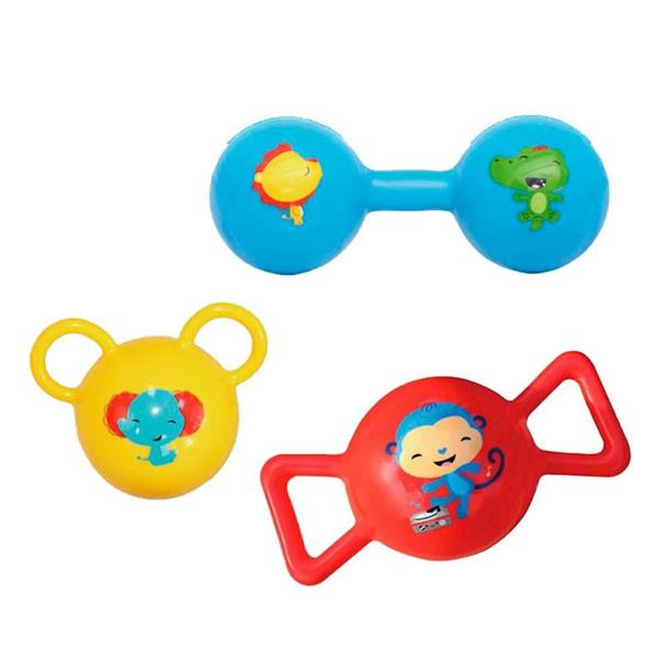 Imagen de Set 3 Bolas Difentes Formas Fisher Price