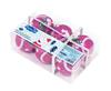 Imagen de Bolas Navidad Peppa Pig Cosy Corner Pack 6 Rosa