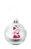 Imagen de Bolas Navidad Peppa Pig Pack 6 Plata