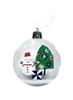 Imagen de 10 Bolas Navidad Peppa Pig Cosy Corner Plata